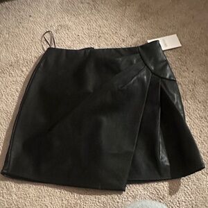 Greylin Black Mini Skirt